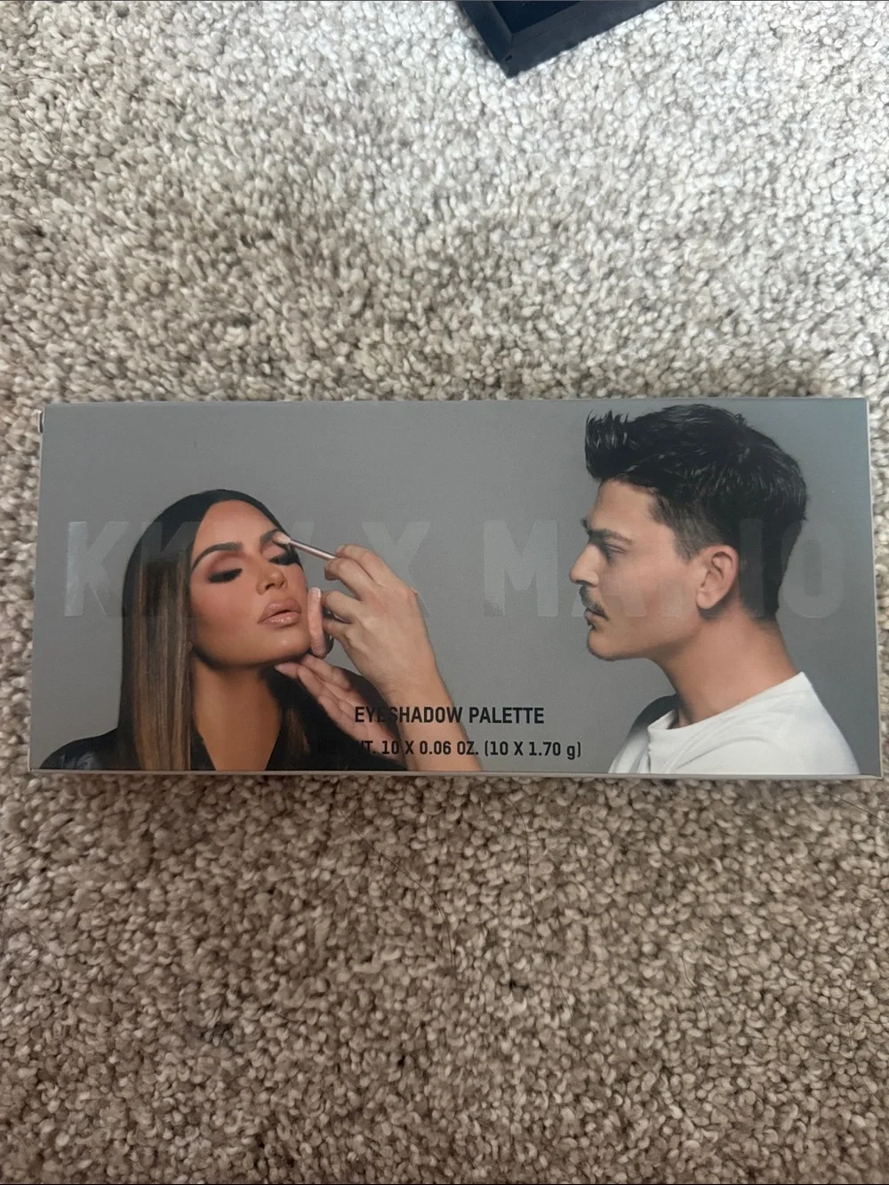 Kkw x Mario eyeshadow palette never used